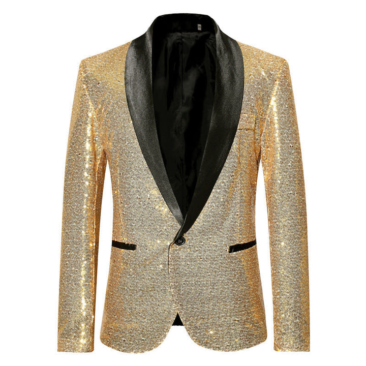 Echoarchiv | Stilvoller Pailletten-Blazer für Herren
