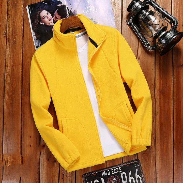 Fleecejacke Damen Reißverschluss-Fleece mit Stehkragen – Célinea