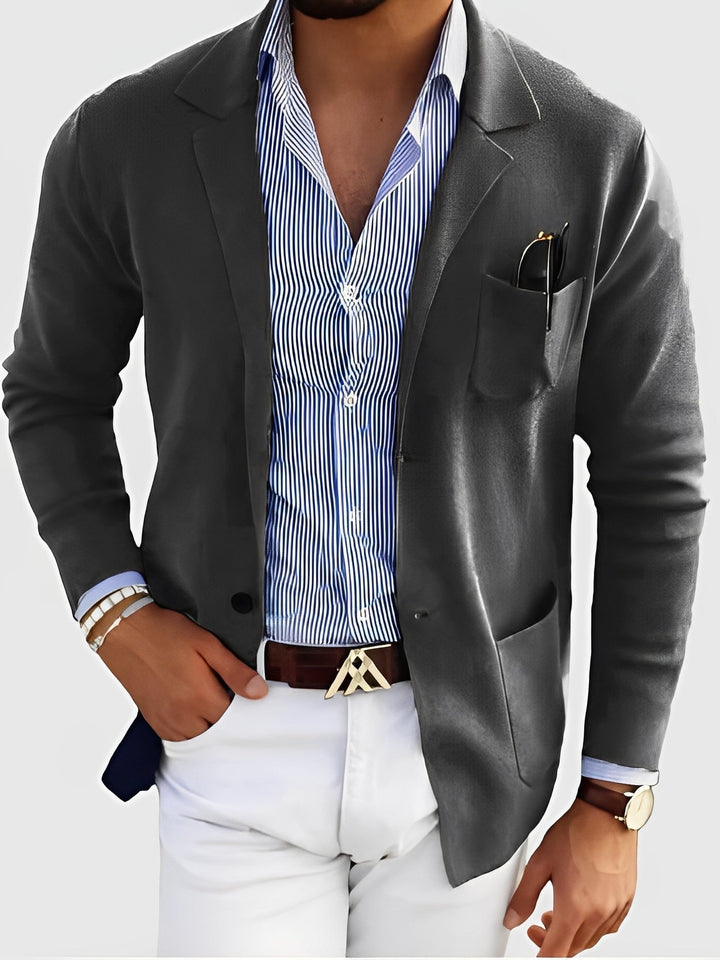 Echoarchiv | Eleganter Blazer mit Taschen für Männer