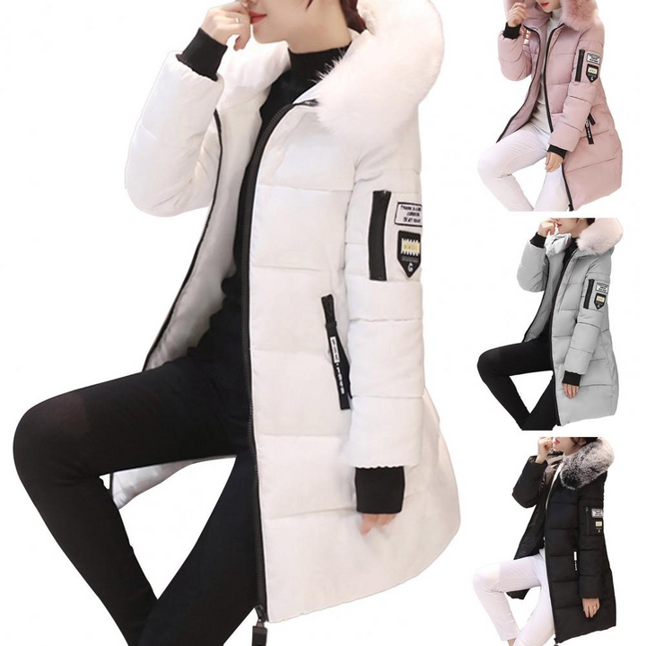 Echoarchiv | Bequeme Winddichte Damen Winterjacke