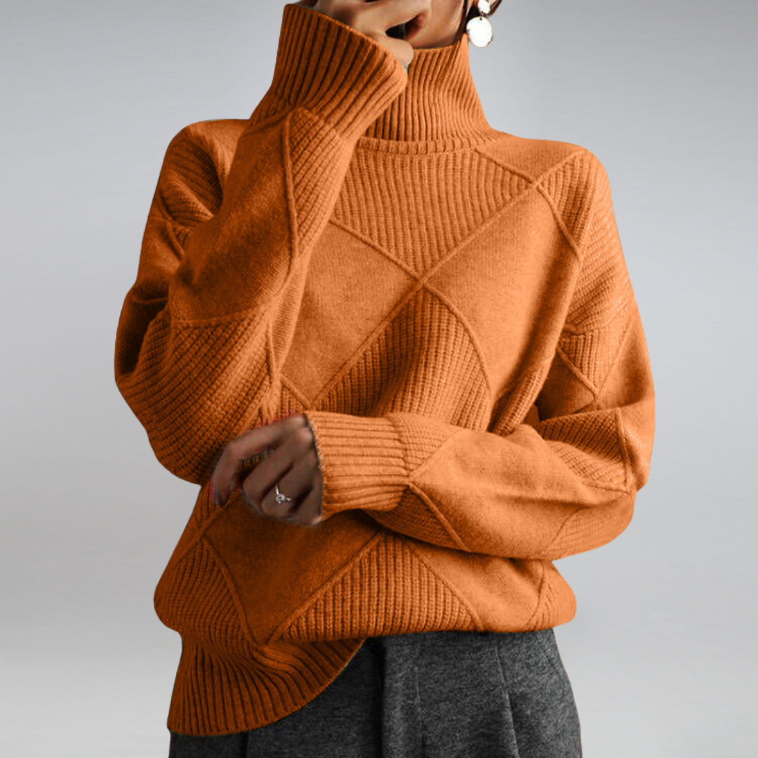 Echoarchiv | Damen Luxuriöser Rollkragenpullover