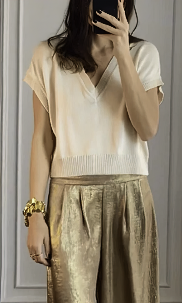 Damen Top- und Hosen-Set mit Bequemem Schnitt & Stylischem Design | Echoarchiv