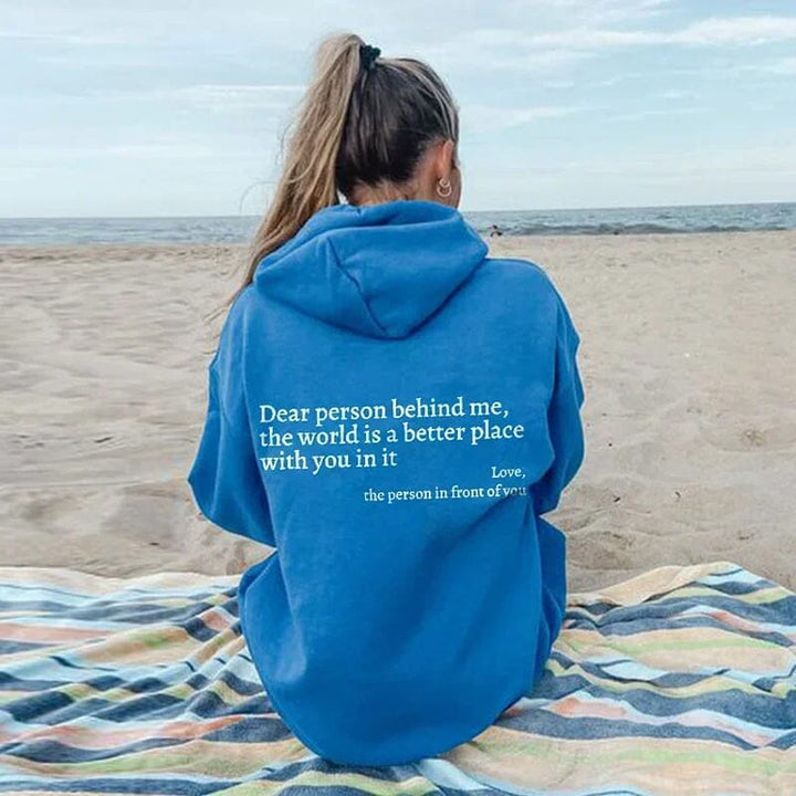 Echoarchiv | "DEchoarchivr Person Behind Me" Hoodie