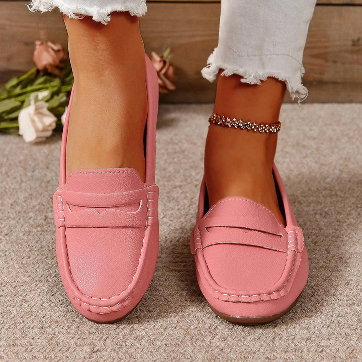Echoarchiv | Gommino Flat Crossed Soft Sole Women