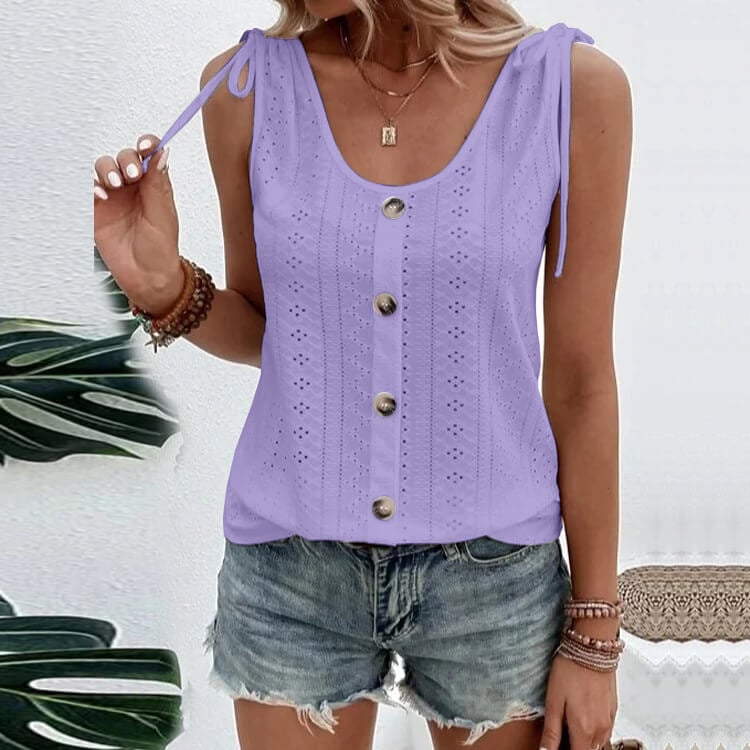 Bequemes T-Shirt Mit Rundhalsausschnitt Für Damen – Avérine