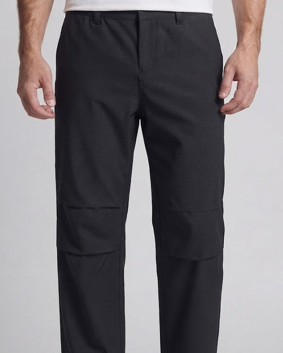 Herren Relaxte Wide‑Leg-Hose aus technischem Stretch‑Twill mit cleanem Bund Echo Archiv