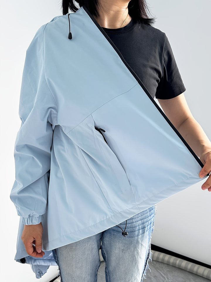 Echoarchiv | Moderne Wasser Und Winddichte Regenjacke Für Damen