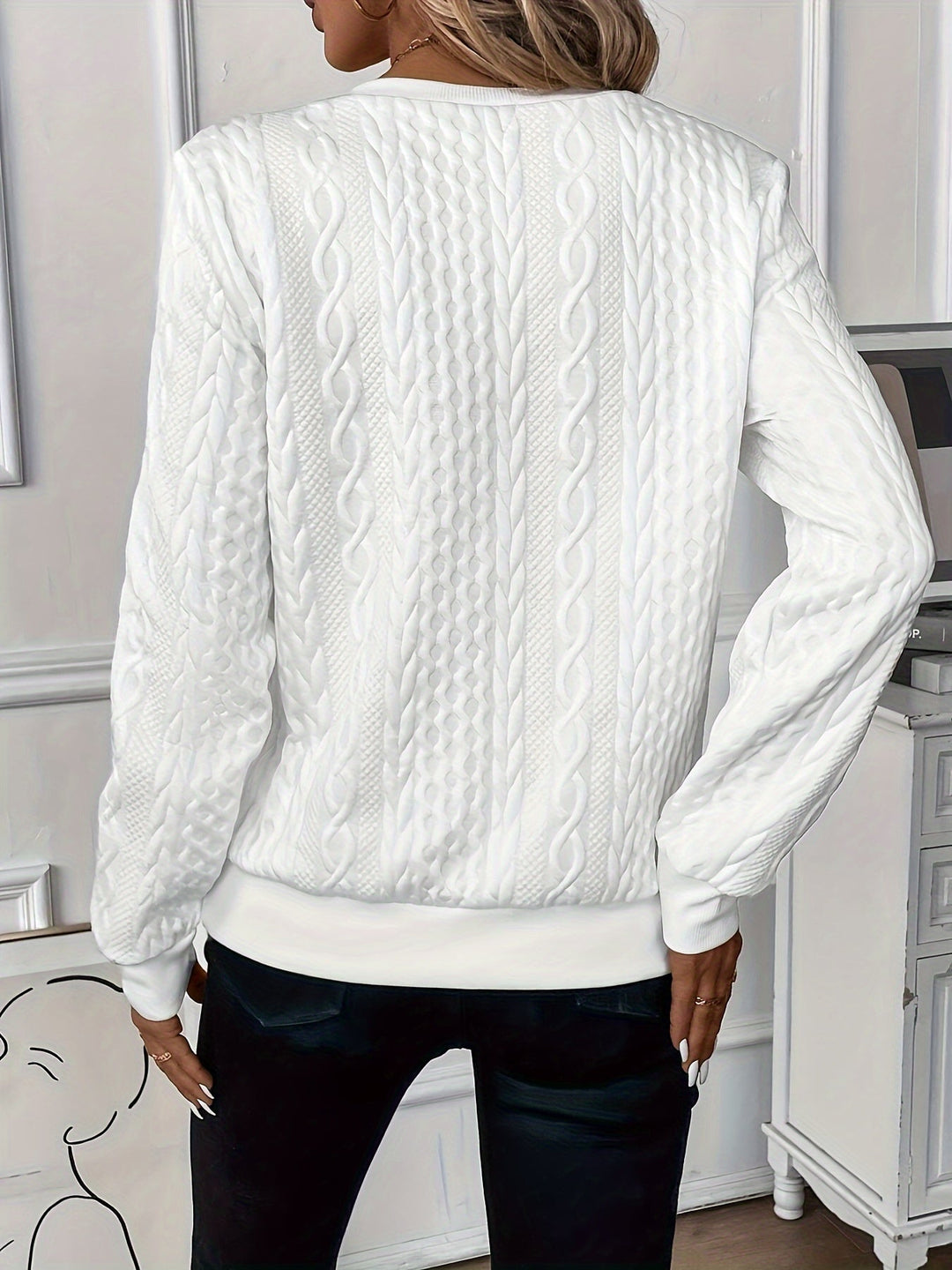 Echoarchiv | Eleganter Reißverschluss-Pullover für Komfort und Stil