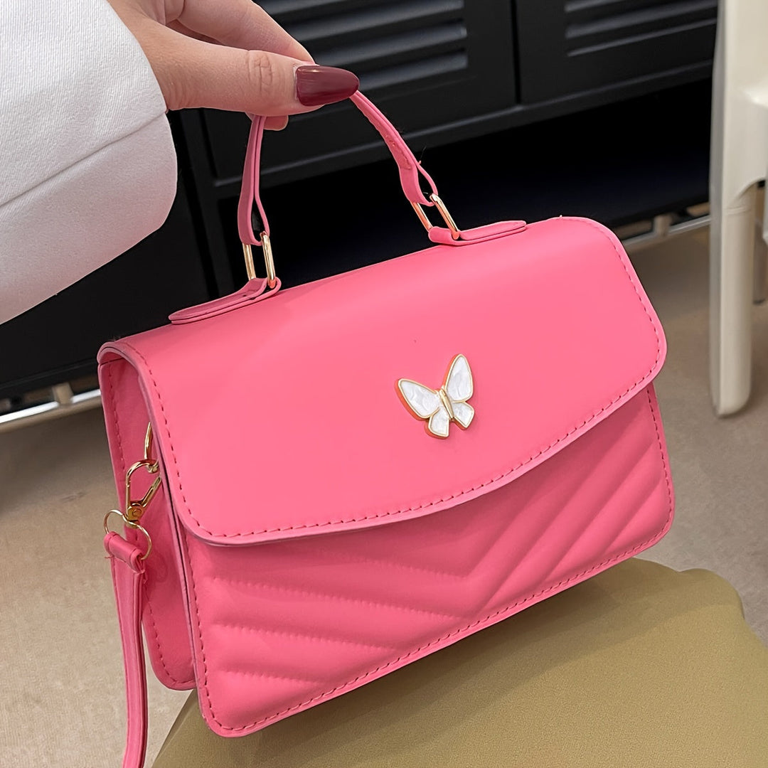 Echoarchiv | Modische Einfarbige Schultertasche und Umhängetasche