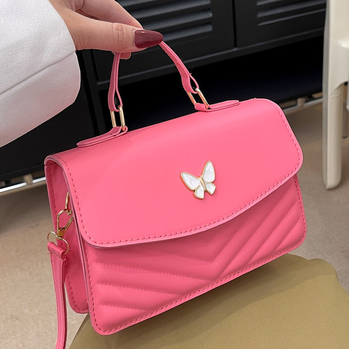 Echoarchiv | Modische Einfarbige Schultertasche und Umhängetasche