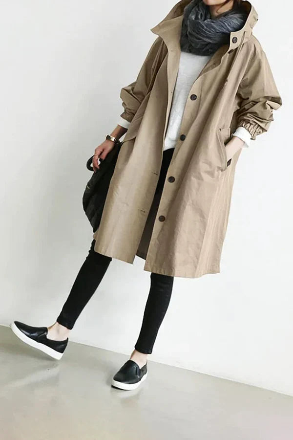 Echoarchiv | Stilvolle Dünne Regenjacke
