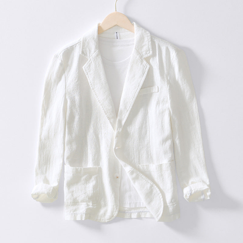 Echoarchiv | Herren Leichter Leinen Blazer