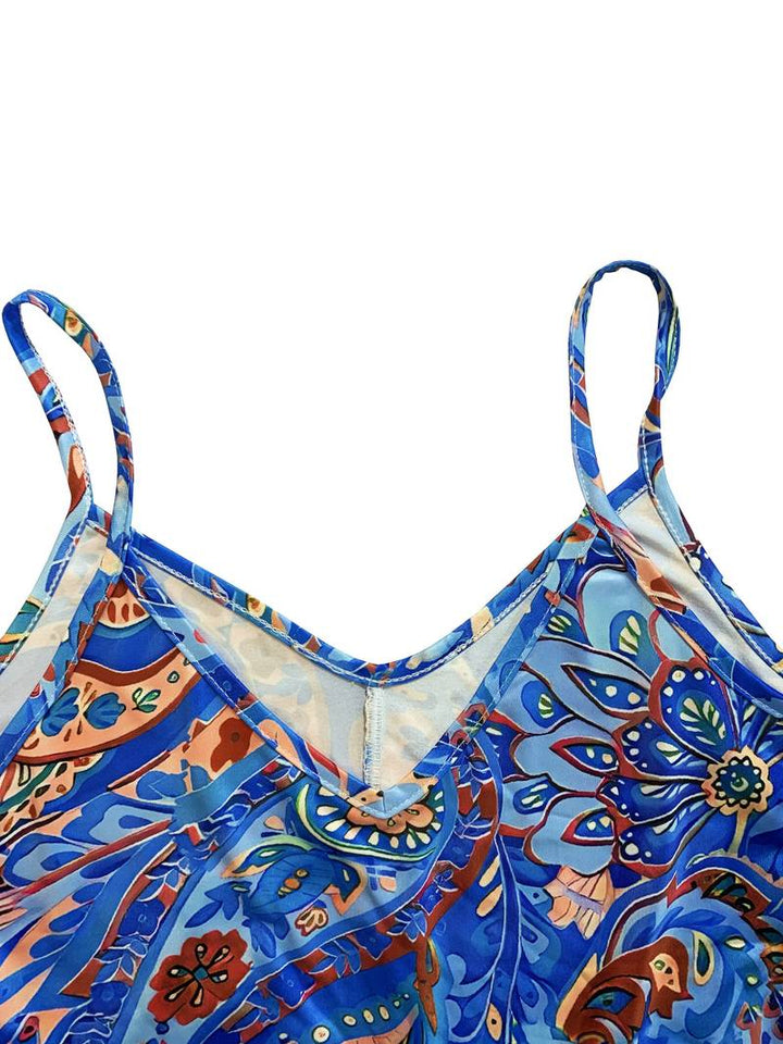 Echoarchiv – Ärmelloses Cami-Kleid Im Urlaubsstil