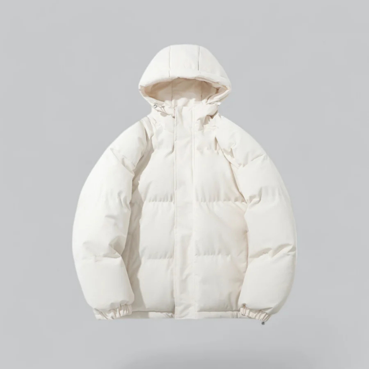 Echoarchiv | Winter Klassische Daunen Reißverschluss Jacke Kapuze