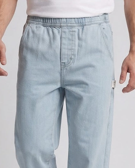 Herren Weitgeschnittene Denim-Hose mit lässigem Schnitt Echo Archiv