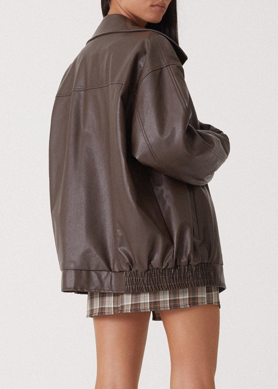 Lederjacke – Lokomotiv-inspirierter Stil – Velloura