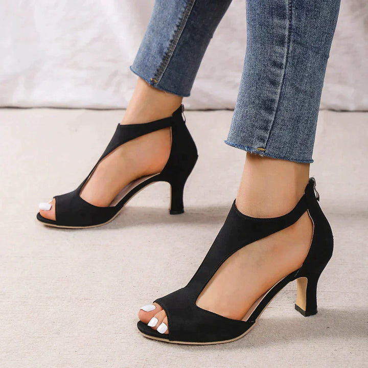 Orthopädische Absatzsandalen