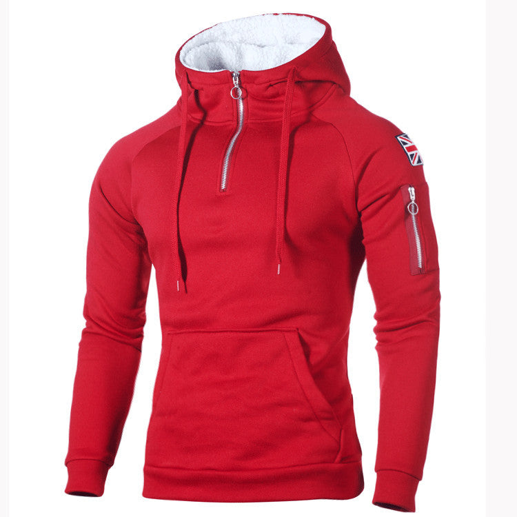 Herren Kapuzenpullover mit praktischem Reißverschluss und weich gefüttertem Innenmaterial Echoarchiv