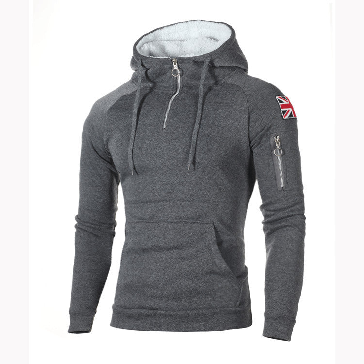 Herren Kapuzenpullover mit praktischem Reißverschluss und weich gefüttertem Innenmaterial Echoarchiv