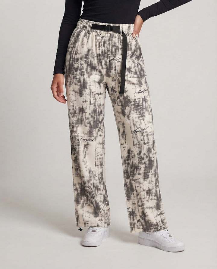 Damen Modische weite Freizeithose Echo Archiv