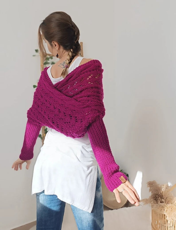 Echoarchiv | Bequemer Strickschal