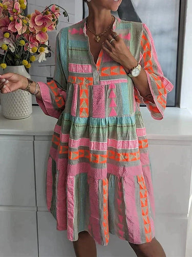 Echoarchiv | Casual Loose Retro Kleid