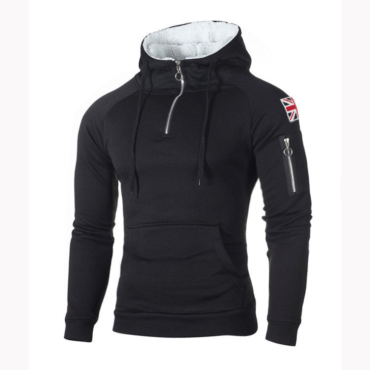 Herren Kapuzenpullover mit praktischem Reißverschluss und weich gefüttertem Innenmaterial Echoarchiv