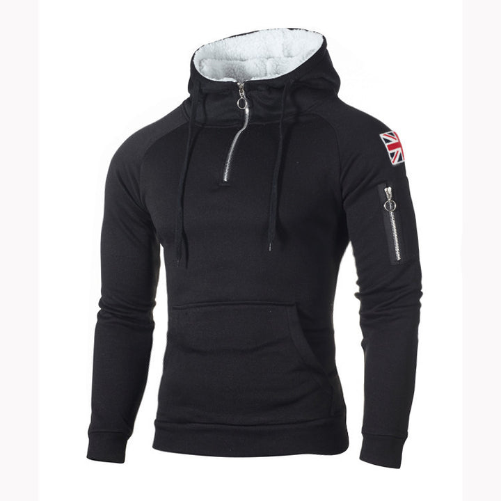 Herren Kapuzenpullover mit praktischem Reißverschluss und weich gefüttertem Innenmaterial Echoarchiv