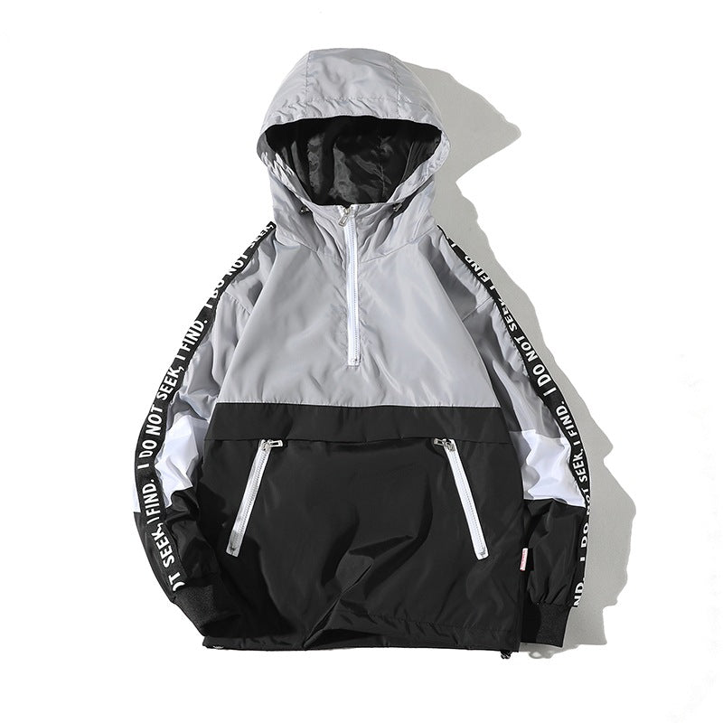 Herren Kapuzen-Shelljacke Echo Archiv