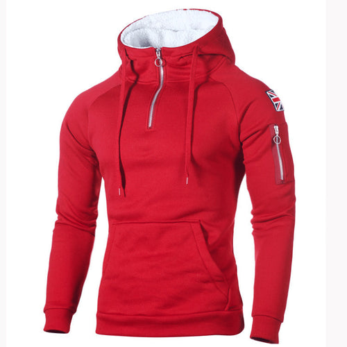 Herren Kapuzenpullover mit praktischem Reißverschluss und weich gefüttertem Innenmaterial Echoarchiv
