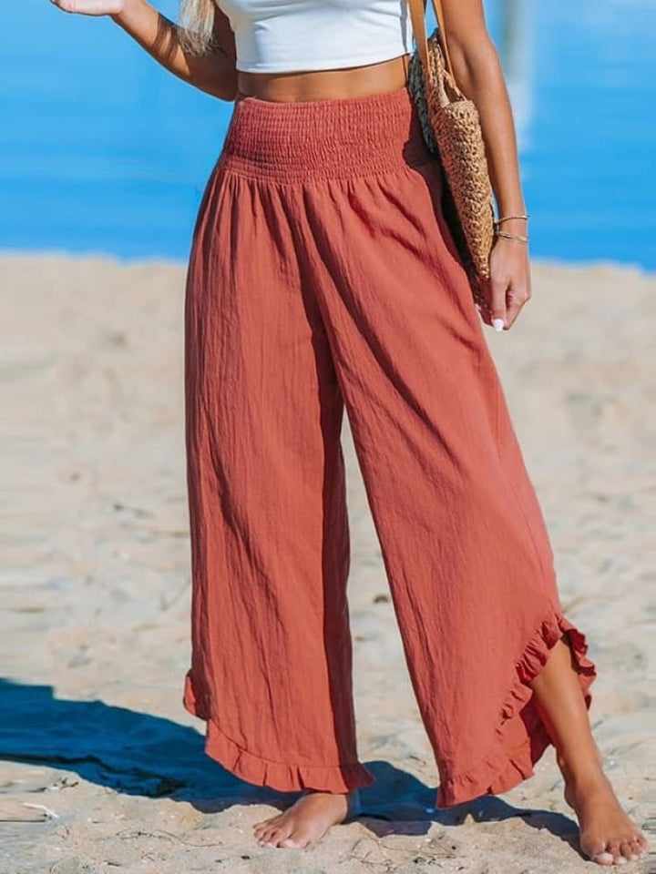 Echoarchiv | Women's Ruffles Freizeithemd