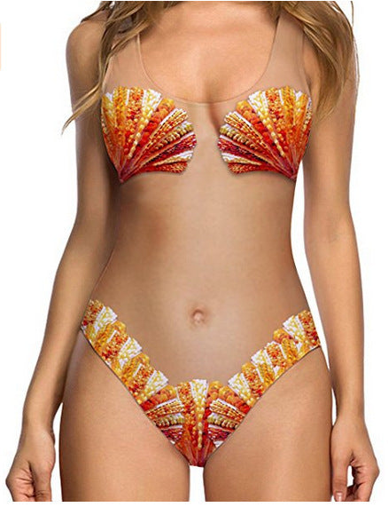 Damen Bikini mit einzigartigem Muschel-Design Echo Archiv