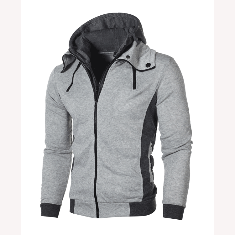 Herren Sportliche Kapuzenjacke mit modernen Einsätzen und atmungsaktiven Materialien Echoarchiv