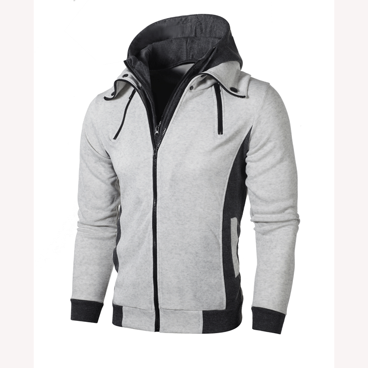 Herren Sportliche Kapuzenjacke mit modernen Einsätzen und atmungsaktiven Materialien Echoarchiv