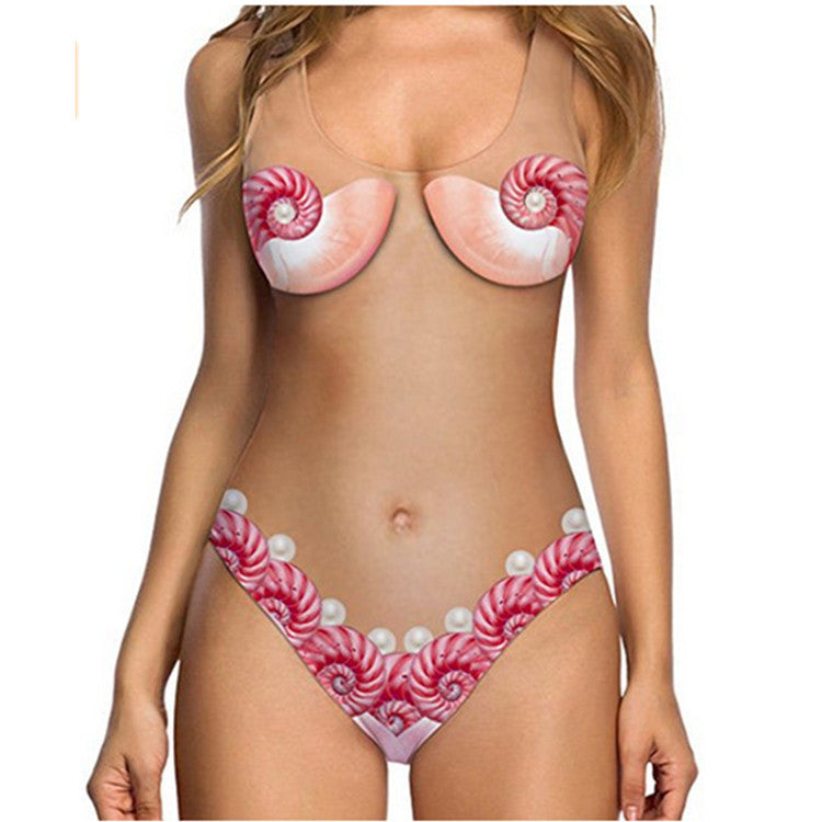 Damen Bikini mit einzigartigem Muschel-Design Echo Archiv