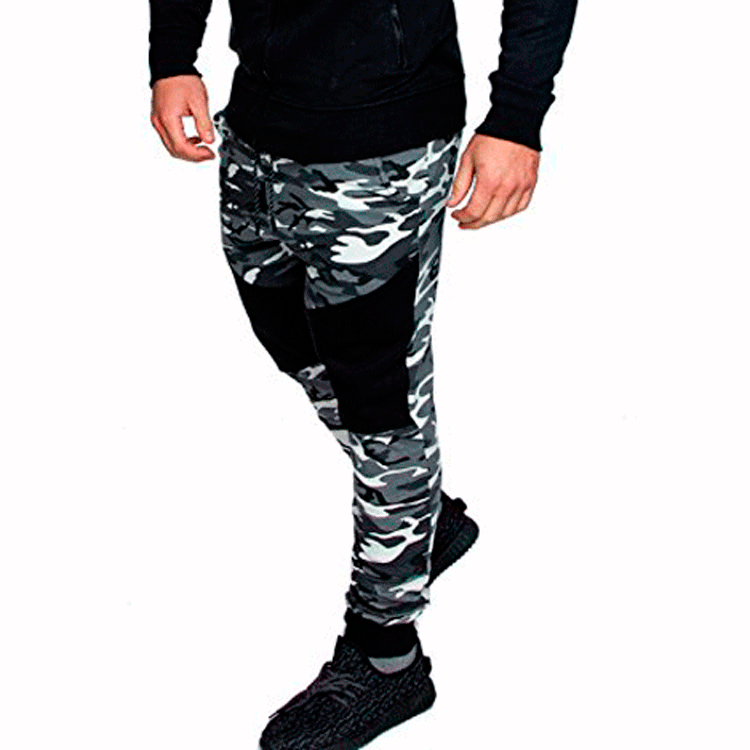 Herren Cargo-Jogginghose mit praktischen Taschen und elastischem Bund Echoarchiv
