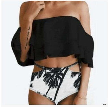 Damen Off-Shoulder Badeset mit Cut-Out-Details Echo Archiv