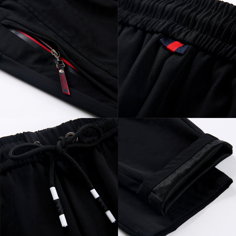 Herren leichte Outdoor-Hose mit verstellbarem Bund und praktischen Taschen Echoarchiv