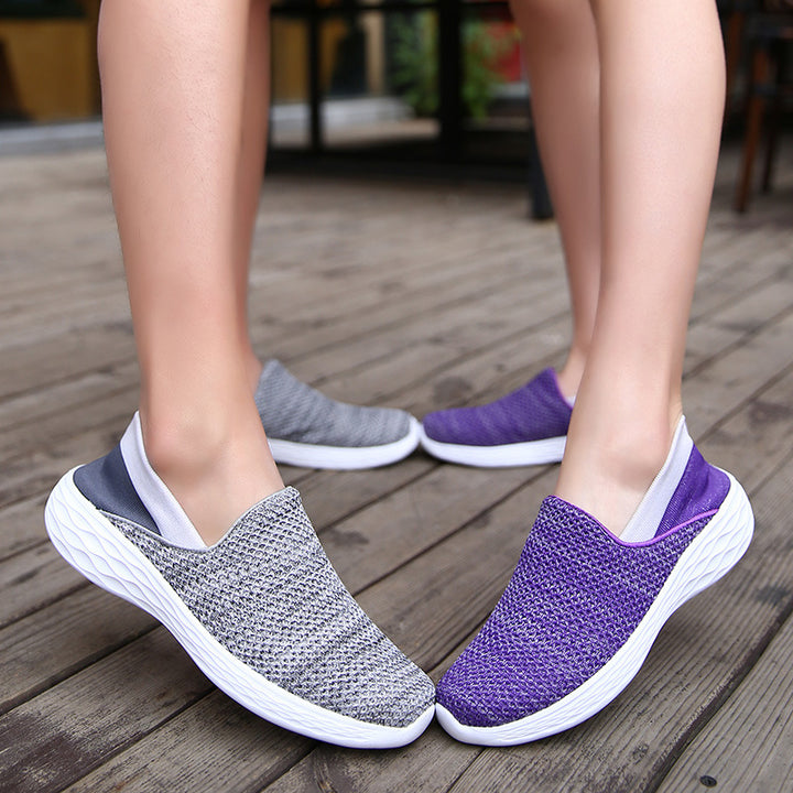 Unisex nan Einstiegs-Komfortschuh mit nahtlosem Strickschaft und dämpfender Leichtschaumsohle Echo Archiv