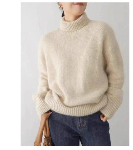 Echoarchiv | Weicher Rollkragenpullover