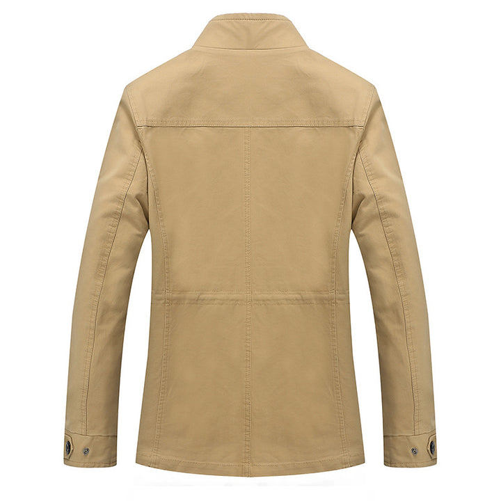 Herren modische Übergangsjacke mit praktischen Taschen Echoarchiv
