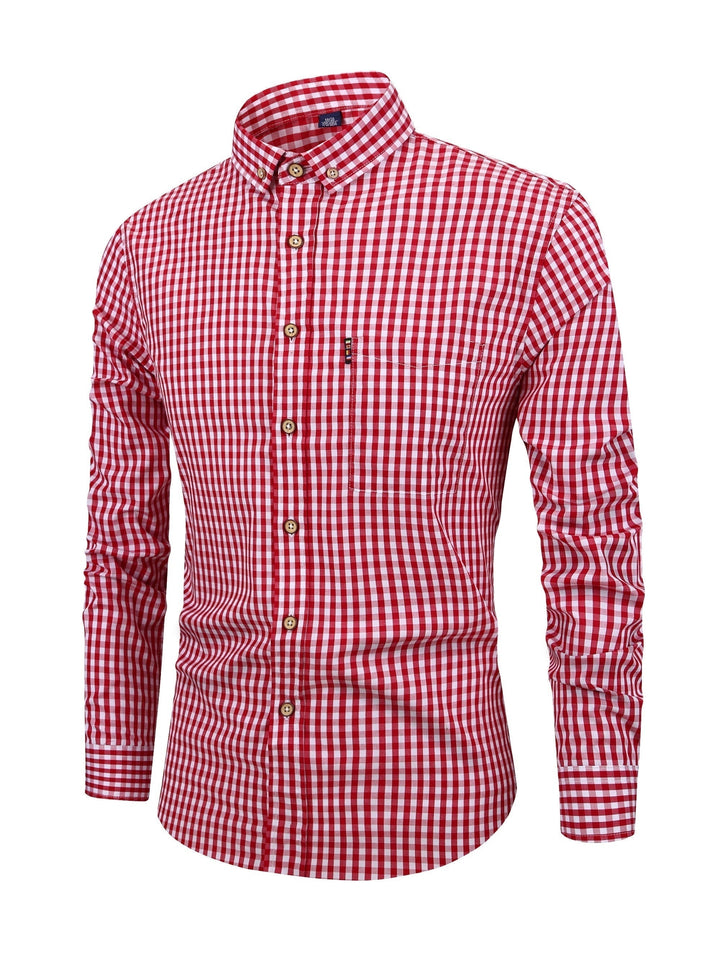 Herren Karohemd für den Herbst Casual & Bequem