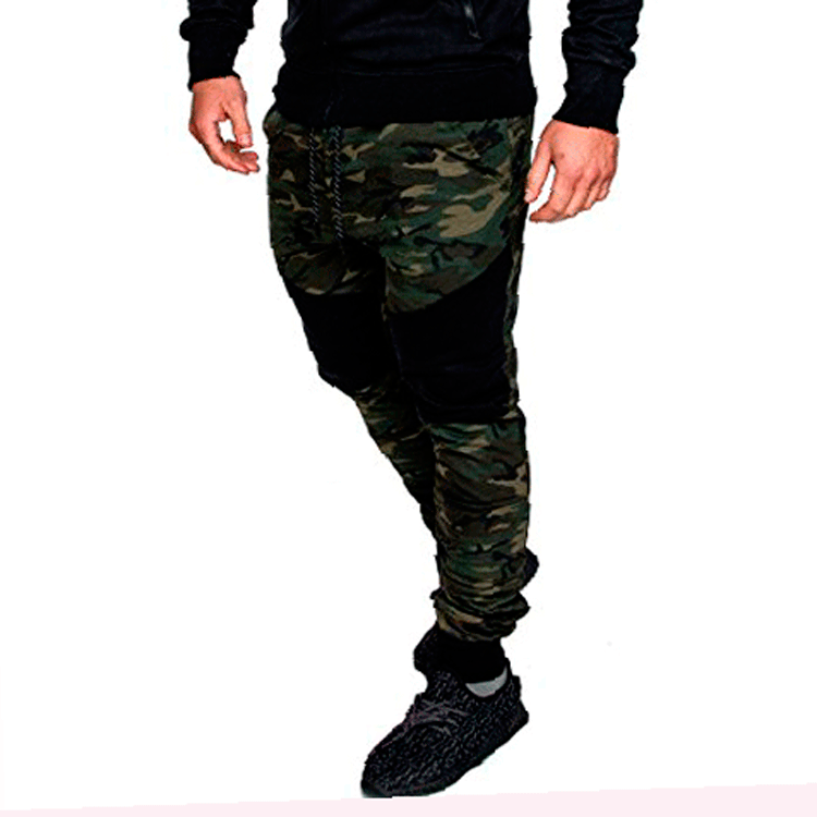 Herren Cargo-Jogginghose mit praktischen Taschen und elastischem Bund Echoarchiv