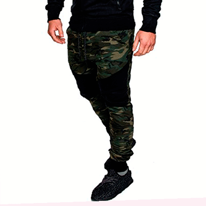 Herren Cargo-Jogginghose mit praktischen Taschen und elastischem Bund Echoarchiv
