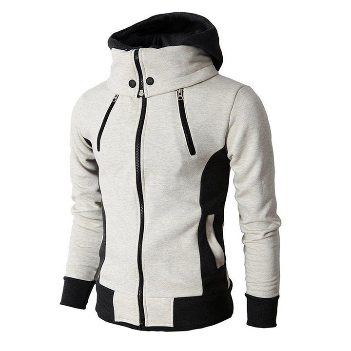 Herren moderne Kapuzenjacke mit Reißverschluss und praktischen Taschen Echoarchiv