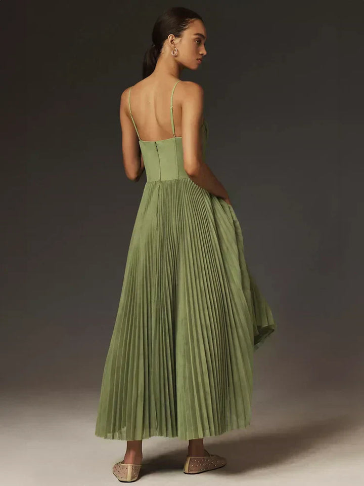 Echoarchiv | Leben Midi Kleid Plissierter Tüll mit Bustier