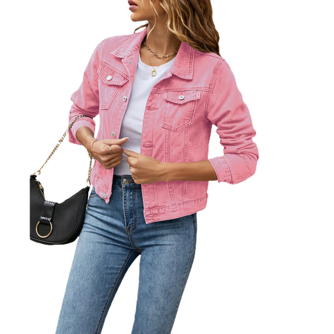 Echoarchiv | Sommerjeansjacke mit Knöpfen für Damen