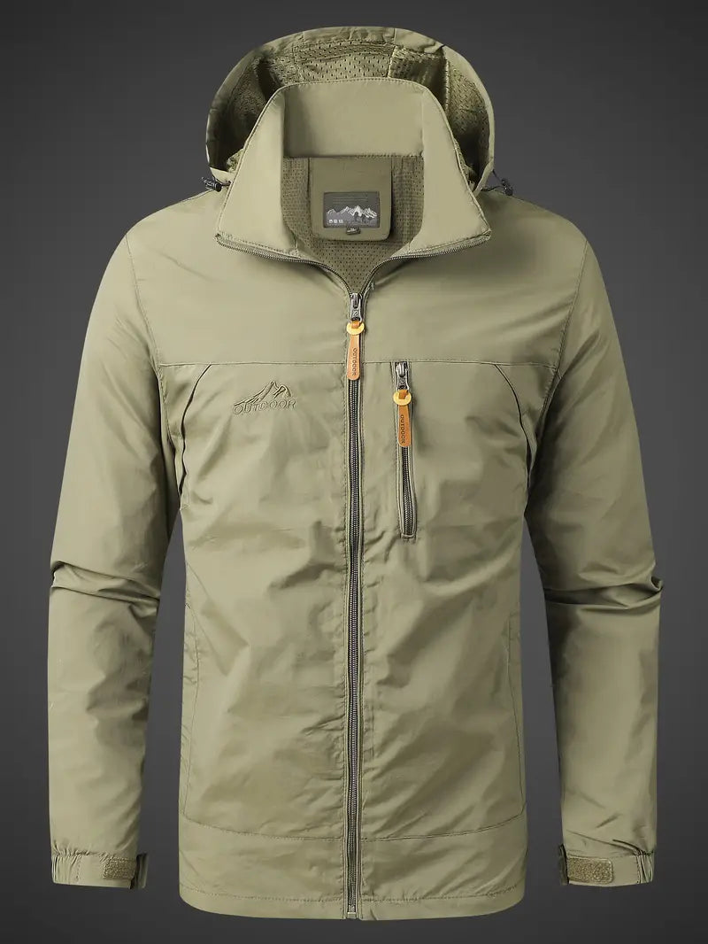 Echoarchiv | Wasser und Winddichte Herren Outdoor Jacke für Alle Aktivitäten
