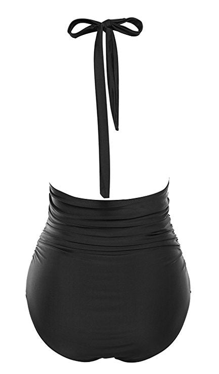 Damen Floral Badeanzug mit tiefem Ausschnitt Echo Archiv