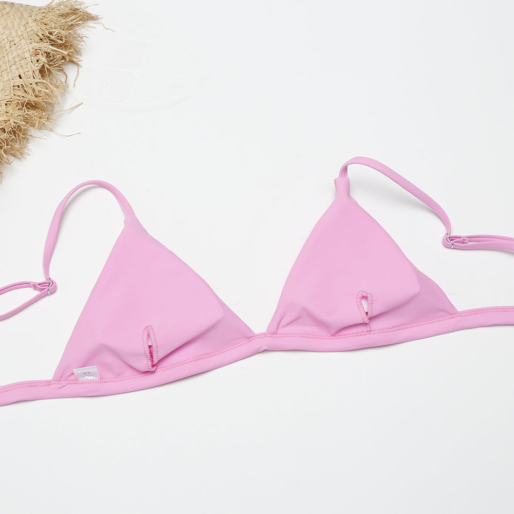 Damen Triangel-Bikini-Set mit verstellbaren Trägern Echo Archiv